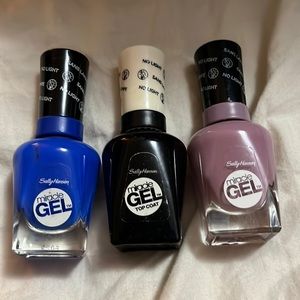 Sally Hansen 3 miracle gel nail polishes